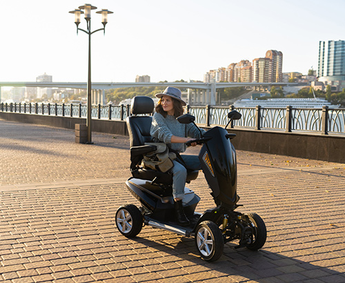 Pride Maxima Outdoor Mobility Scooter - Martin Mobility - Scooters, Lift  Chairs, Stair Lifts