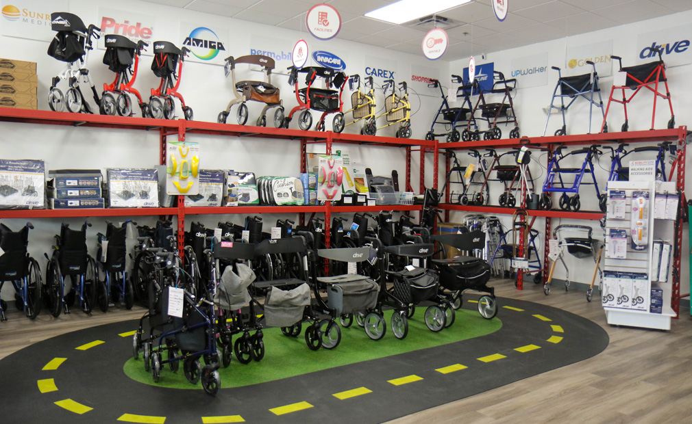 Mobility Equipment Showroom in Palm Beach Gardens